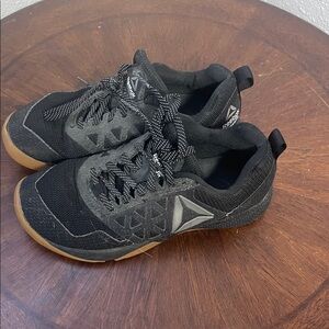 Reebok woman’s Black and Gum Athletic Shoes